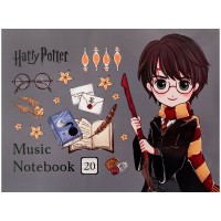 Нотний зошит А5 20арк. Harry Potter №HP26-405/Kite/(10)