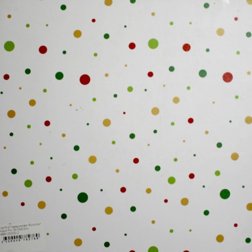 Коробка подарункова "Buromax" Новий Рік 18х18х8,5см №BM.23332-2