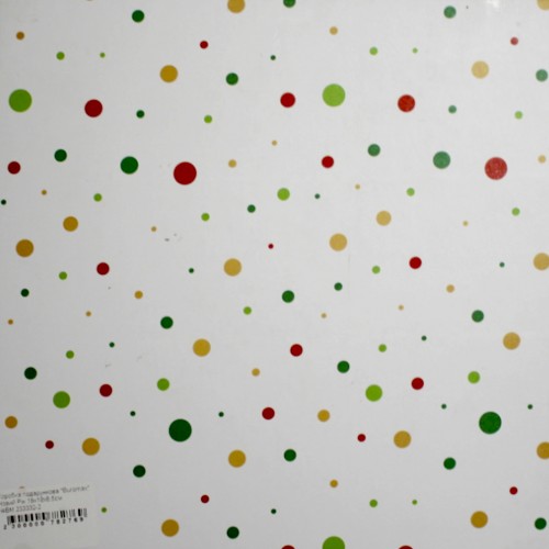 Коробка подарункова "Buromax" Новий Рік 15,5х15,5х7,5см №BM.23332-3