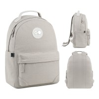 Рюкзак "GoPack" Education Teens 1від.,3карм. 147M бежевий №GO26-147M-4(20)