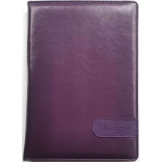 Щоден. А5 "Мандарин" недат. 160арк. лін. шкірзам фіолетовмй №9417(20)