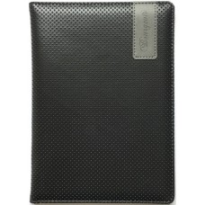 Щоден. А5 "Мандарин" недат. 160арк. лін. шкірзам чорний №9425(20)