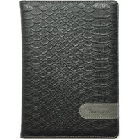 Щоден. А5 "Мандарин" недат. 160арк. лін. шкірзам чорний №9428(20)