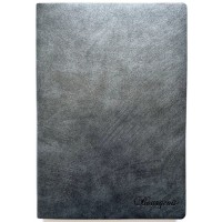 Щоден. А5 "Мандарин" недат. 160арк. кліт. шкірзам веселковий №9539(20)