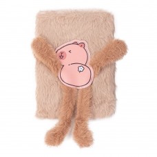 Блокнот А6 80арк. кліт. м'яка обкл. асорті "Kids line. Capybara" №ZB.700014/Zibi/