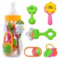 Брязкальце 5 шт, в колбі 27х10 см (72) №2828 A-46 