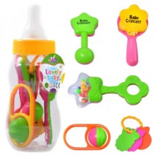 Брязкальце 5 шт, в колбі 27х10 см (72) №2828 A-46 