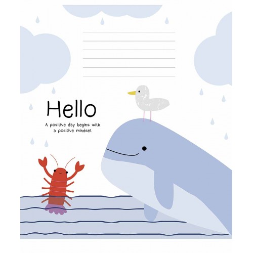 Зошит 12арк. кліт. Школярик "Genies" УФ-лак №012-3583K(30)(300)