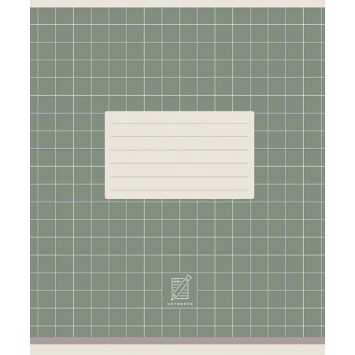 Зошит 36арк. кліт. Школярик (хлопч) ВД лак №036-3650K(20)(120)