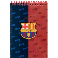 Блокнот пруж. А6 48арк. б/лін. FC Barcelona №BC26-196/Kite/(20)