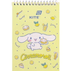 Блокнот пруж. А6 48арк. б/лін. Cinnamoroll №CR26-196/Kite/(20)