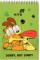 Блокнот пруж. А6 48арк. б/лін. Garfield №GF26-196/Kite/(20)