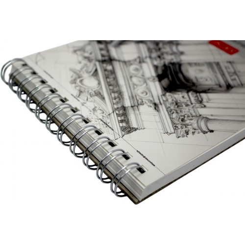 Блок для ескізів та малювання пруж. 50/115 А5 "Muse" №PB-SC-050-334(4)