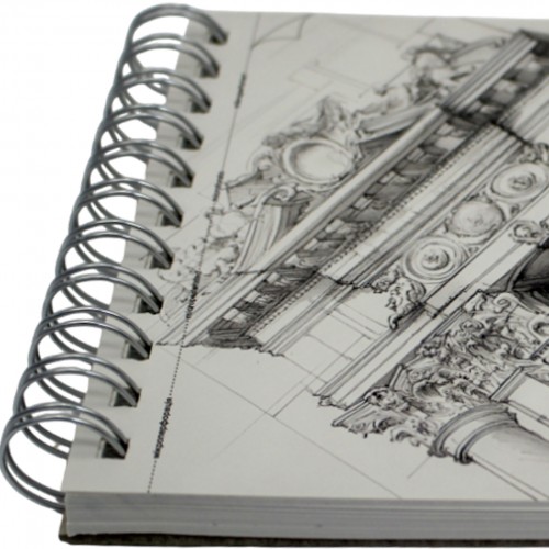 Блок для ескізів та малювання пруж. 50/115 А5 "Muse" №PB-SC-050-334(4)