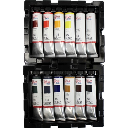 Набір олійних фарб 12х20мл "Rosa Studio" №131013(8)