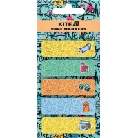 Закладка папер. "Kite" №K25-480-1 5х15х50мм,100шт з малюнком(40)