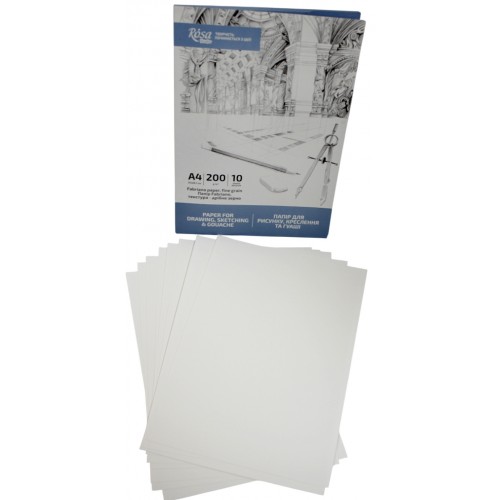 Папка для кресл. А4 (10арк./200) №16921012/Rosa Studio/(10)