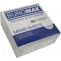 Блок/зам. нкл 90х90х40мм 500арк. "Buromax" Jobmax №2277(72)