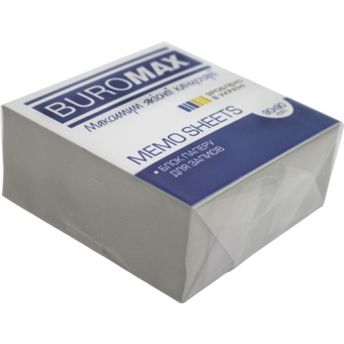 Блок/зам. нкл 90х90х40мм 500арк. "Buromax" Jobmax №2277(72)