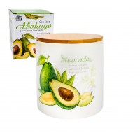 Ємність для сип. прод. керам. "Авокадо" 0,7л №6027-21/S&T/(36)
