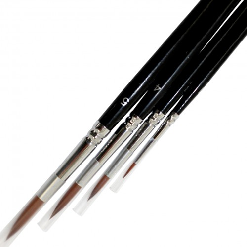 Набір пензлів худож. 4шт "Arteo" №187102 (синтетика кругла №1,3,4,5)