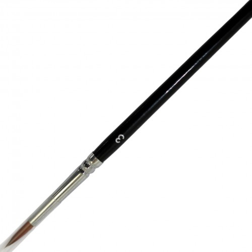 Набір пензлів худож. 4шт "Arteo" №187103 (синтетика кругла №1,3,4,плоска №8)