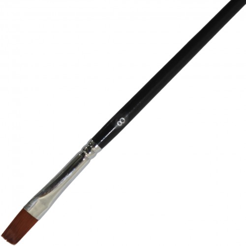 Набір пензлів худож. 6шт "Arteo" №187105 (синтетика кругла №1,3,4,5 плоска №4,8)