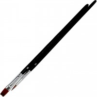 Набір пензлів для тканин 2шт "Arteo" №187107 (синтетика кругла №3 плоска №8)