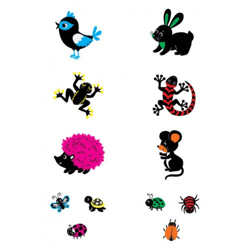 Книжка А5 "Контрастні картинки. Мої перші улюбленці" №5211/УЛА/(30)