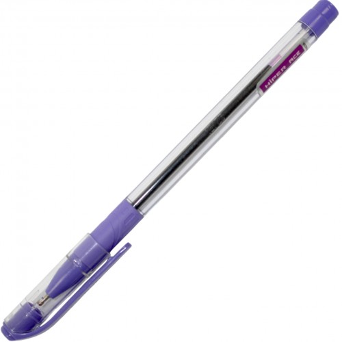 Ручка масляная шариковая Hiper Ace 0,7 мм фиолетовая (50) (250) HO-515