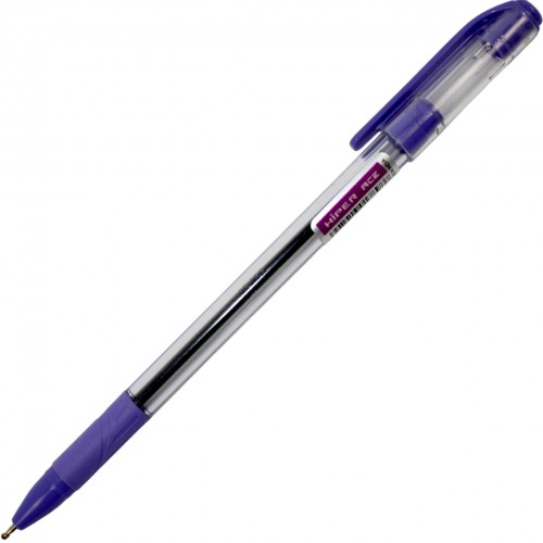 Ручка масляная шариковая Hiper Ace 0,7 мм фиолетовая (50) (250) HO-515