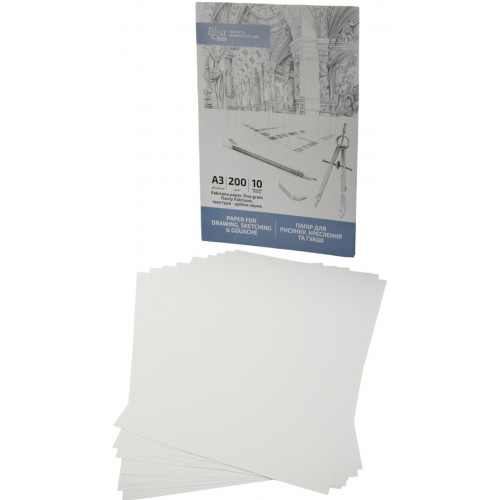 Папка для кресл. А3 (10арк./200) №16921013/Rosa Studio/(10)