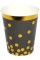 Стакан паперовий "Чорний золотий горох"(10)