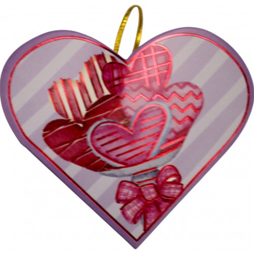 Валентинка 8,5х6см мікс №6032/462027(8)(160)