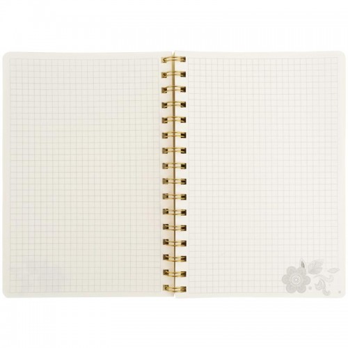 Блокнот пруж. А5 80арк. кліт. тв. обкл. "Turnowsky.Nat Melody 2" №8473-5-A-TR/Axent/(12)