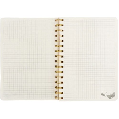 Блокнот пруж. А5 80арк. кліт. тв. обкл. "Turnowsky.Secret Garden 3" №8473-3-A-TR/Axent/