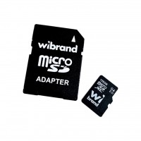 Карта пам`яті 128Gb Micro-SDHC(UHS-1) Wibrand class10 (adapter SD) №2387