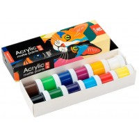 Набір акрил. фарб "Arteo" ColorCat 12х10мл матовий №322112008(12)