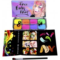 Фарби для обличчя "Leader" 8кольор. з кісточкою 30008 №818996(24)