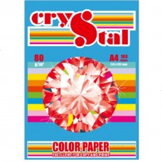 Папір кольор. А4 80г/м інт. Crystal Color Turquoise 220 (синій)(100)(2500)