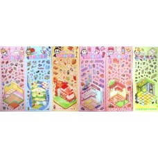 Наліпки мікс №763319ML(12)