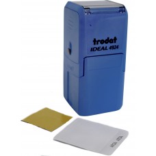 Оснастка для круг. печ. пласт. d-40мм Trodat з пласт.футл. №4924 Ideal (світло-синя)