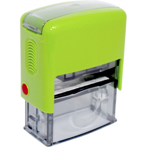 Оснастка для штампа пласт. 14х38мм Shiny №rPET-842 зелена