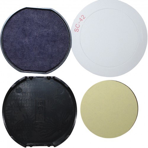 Оснастка автоматична для круг. печ. пласт. d-42мм Shiny "Гайсма" (черв.)