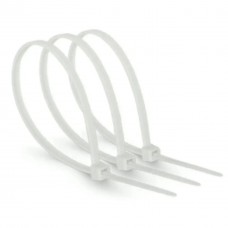 Кабельна стяжка 8х500 біл.( 100шт) №S 9011