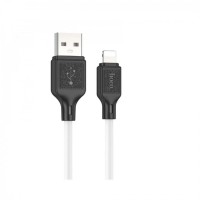 Кабель USB > Lightning C HOCO X90 2.4A 1м 3А white