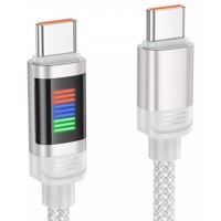 Кабель Type-C > Type-C HOCO U126 1,2м 3A 100w grey