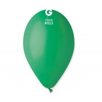 Кулька повітр. латексна 12"/30см зелена №G110/11121(100)
