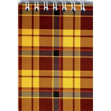 Блокнот пруж. А7 48арк. кліт. асорті №D8014-01/Axent/(12)