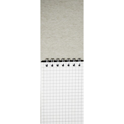 Блокнот пруж. А7 48арк. кліт. асорті №D8014-01/Axent/(12)